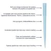 Blue Pipette Tips by Four E's - Autoclavable 1-10 ml Precision-1