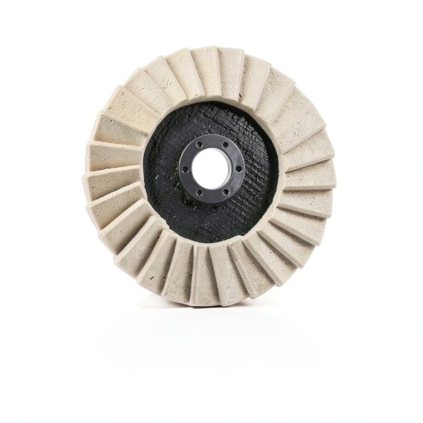 5 Inch Wool Felt Polishing Wheel Disc for Angle Grinder, Wool Polishing Wheel Disc for Metal, Marble Stone, Furniture, Car Wax, Polishing & Repairing 4 Pcs-2