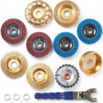 Wood Carving Disc Set 4"/4½" Angle Grinder - Seamaka Grinding Wheels-0